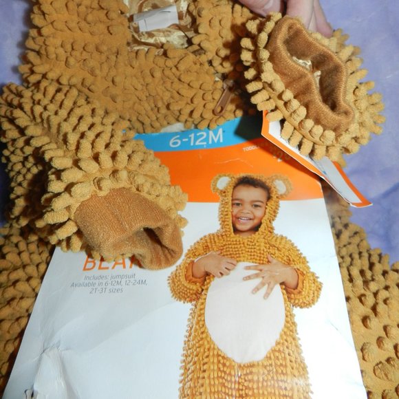 BROWN BEAR TODDLER COSTUME 6-12 MONTHS NEW/NWT! - Picture 6 of 15